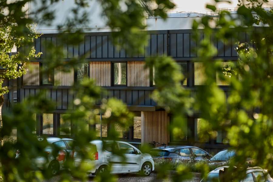 Eine nordjütische Hafengeschichte aus Stahlprofilen und Schiffsankern, Port of Aalborg, Rørdalsvej 27B, 9000 Aalborg, Dänemark